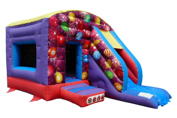 12x18 Celebration Bounce 'n' Slide Bouncy Castle