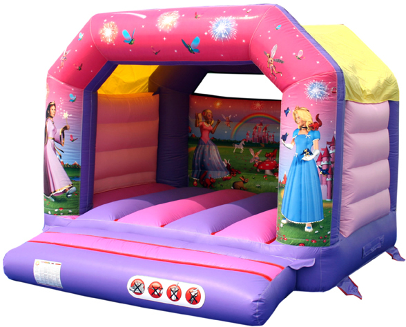 12x13ft Enchanted Garden Princess Bouncy Castle